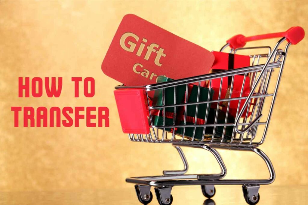 Transfer Gift Card Balance to Bank Account